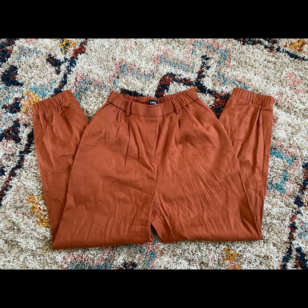 Express Orange Jogger Dress Pant - NWOT - Picture 3 of 6